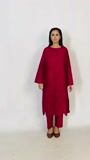 Maroon Kurta Set for Women