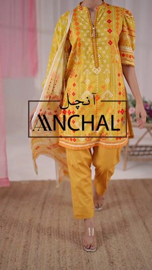 Mellow yellow Unstitched for Women