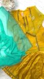Yellow Gharara for Girl