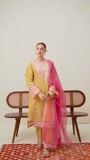Yellow Kurta Set for Women