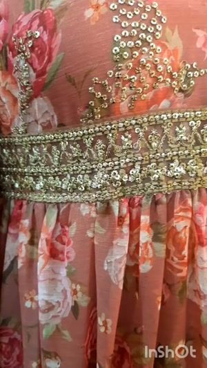Peach pink Unstitched for Women