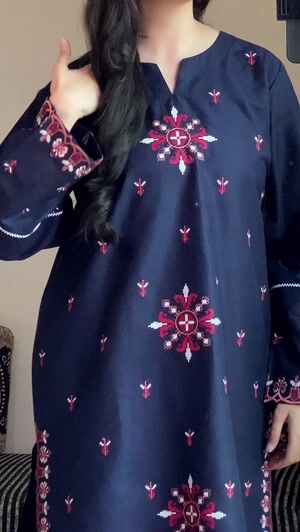 Navy blue Kurta Set for Women