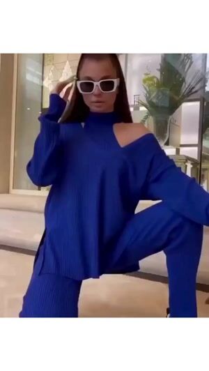 Royal blue Co Ord Sets for Women