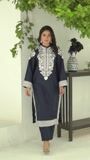 Navy blue Kurta Set for Women