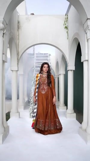 Rust orange Maxi for Women