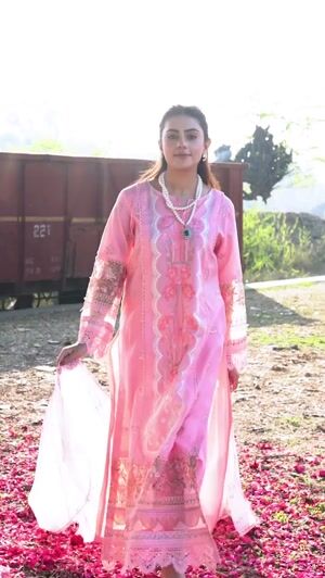 Pastel pink Kurta Set for Women