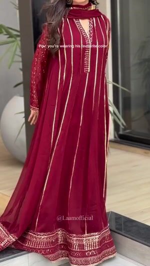 Maroon Maxi for Women