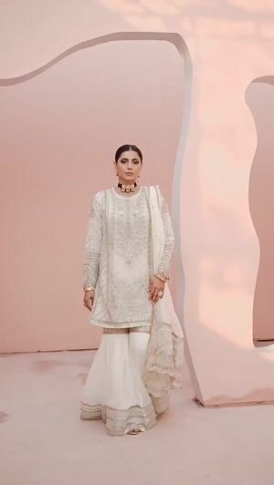 Off-white Gharara for Women