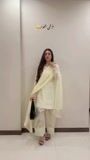 Off-white Kurta Set for Women