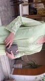 Pistachio green Kurta Set for Women