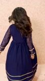 Blue Pishwas for Girl