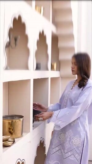 Light blue Kurta Set for Women
