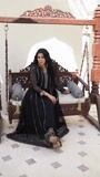 Black Anarkali for Women