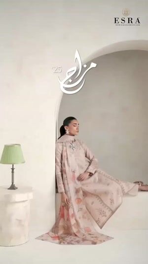 Peach pink Kurta Set for Women