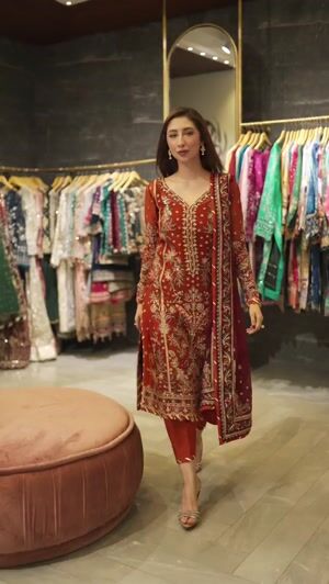 Rust orange Unstitched for Women
