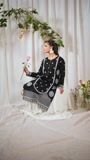 Black Kurta Set for Women