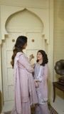 Lilac Kurta Set for Girl