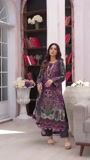 Egg plant Unstitched for Women