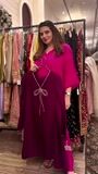Magenta Kurta Set for Women