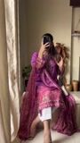 Purple Kurta Set for Women