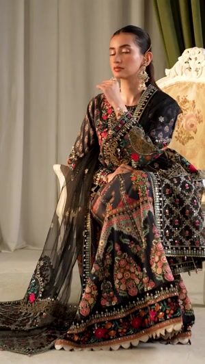 Black Pishwas for Women
