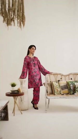 Pink Kurta Set for Women