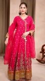 Red Angrakha for Women