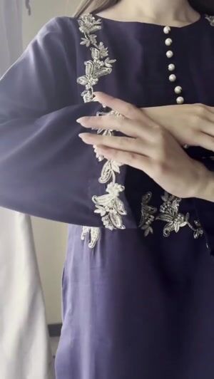 Navy blue Kurta Set for Women