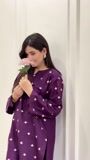 Purple Kurta Set for Women