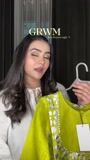 Neon green Pishwas for Women
