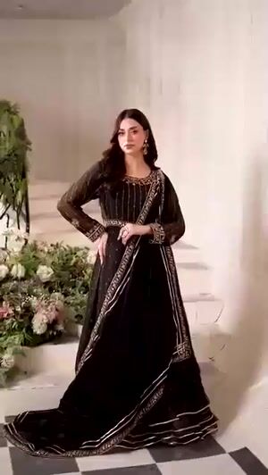 Black Pishwas for Women