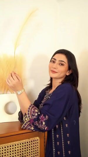 Navy blue Kurta Set for Women