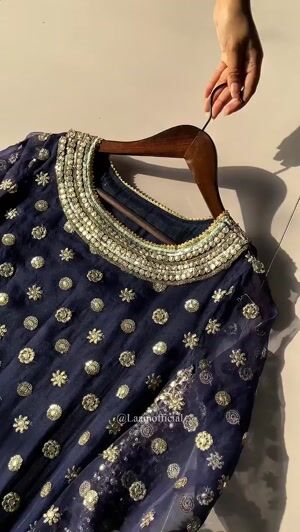 Navy blue Kurta Set for Women