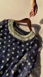 Navy blue Kurta Set for Women