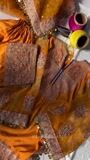 Orange Kurta Set for Women