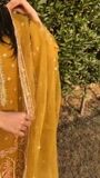Mustard Kurta Set for Women