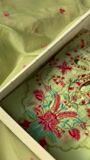 Pistachio green Kurta Set for Women