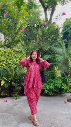 Dark coral Co Ord Sets for Women