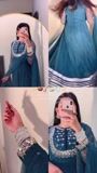 Teal Pishwas for Women