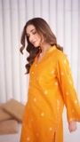 Orange Kurta Set for Women