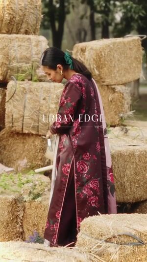 Brown Kurta Set for Women