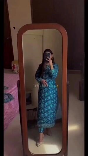 Blue Kurta Set for Women