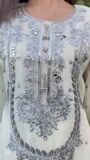 Cream Kurta Set for Women