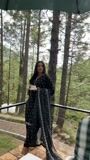 Black Kurta Set for Women