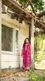 Magenta Kurta Set for Women