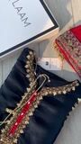 Navy blue Sharara for Women