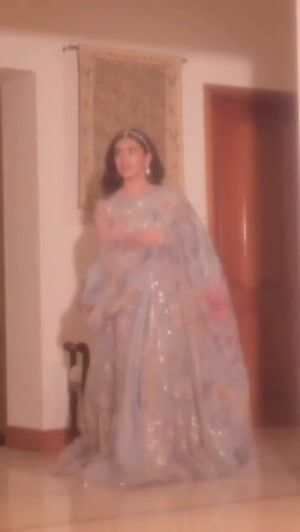 Ice blue Pishwas for Women