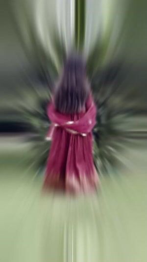 Maroon Angrakha for Girl