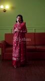 Red Kurta Set for Women