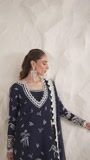 Navy blue Kurta Set for Women